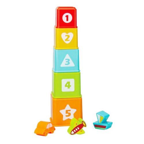 Blocs Empilables 8 pcs (1+ an)