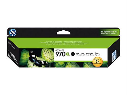 HP 970XL - à rendement élevé - noir - originale - cartouche d'encre