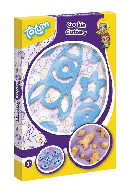 Totum boîtes à biscuits astronaute 6 pièces