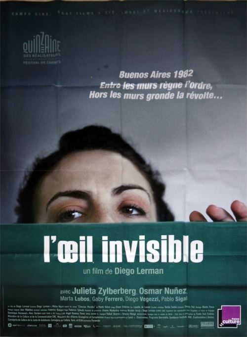 l'Oeil Invisible AFFICHE CINEMA ORIGINALE