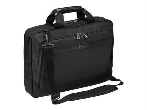 Targus TBT914EU CitySmart Slimline 15,6 Sacoche pour ordinateur portable - Noir / Gris