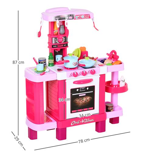 Maison des enfants son et lumière cuisine électrique puzzle jouet repas  cuisine jouer - Multicolore - Autre jeux d'imitation - à la Fnac