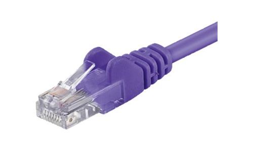 goobay câble de réseau - 1.5 m - violet