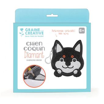 Kit Graine Créative mosaïque porte-monnaie chien