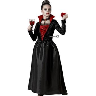 Déguisement vampiresse - fille - 7/9 ans (122 à 134 cm) ATOSA - Déguisement enfant - Achat & prix