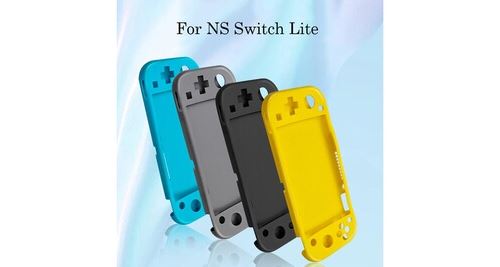 4pcs silicone demi-pack de protection étui de couleur pure pour switch lite console - multicolore
