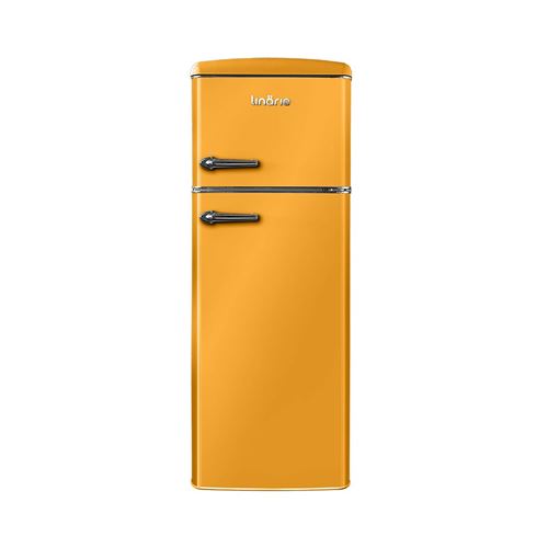 R&eacute;frig&eacute;rateur cong&eacute;lateur Vintage LJCO250ORANGE 244 Litres Orange