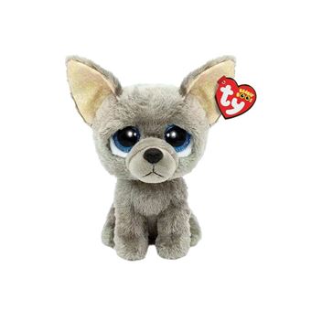 Peluche Ty Beanie Boo's Small Tbc Le Chien Gris