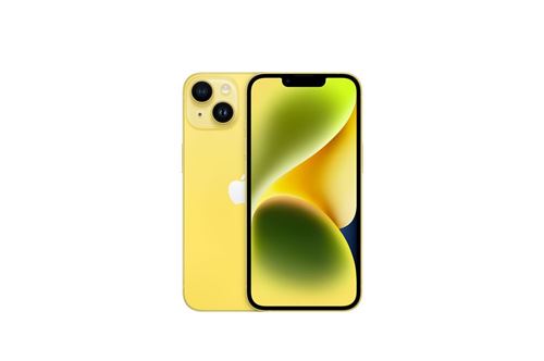 Apple iPhone 14 128 Go jaune Reconditionné avec Batterie neuve État correct - N/A reconditionné disponible sur Fnac
