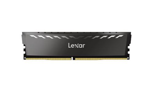 Lexar THOR - DDR4 - module - 8 Go - DIMM 288 broches - 3600 MHz / PC4-28800 - CL18 - 1.35 V - mémoire sans tampon - gris foncé