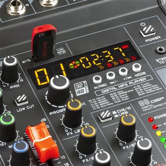 Donner Interface Audio avec Mixeur DJ et Carte Son, Lite Portable