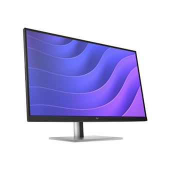 HP E27Q G5 - E-Series - écran LED - 27" - 2560 x 1440 QHD @ 75 Hz - IPS - 350 cd/m² - 1000:1 - 5 ms - HDMI, DisplayPort - noir, noir et argent (support) - avec 5 ans de support matériel HP sur site le jour ouvrable suivant pour les moniteurs standard