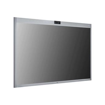 LG One:Quick Works 55CT5WJ-B - Classe de diagonale 55" écran LCD rétro-éclairé par LED - conférence - avec écran tactile (multi-touch)/microphone/caméra - 4K UHD (2160p) 3840 x 2160 - argent