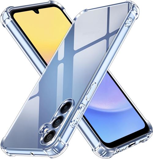 Coque Pour Samsung Galaxy A15 Silicone Transparente Angles Renforces Little Boutik©