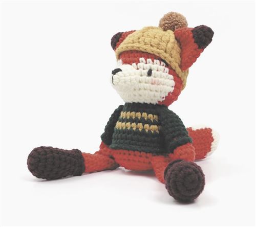 Ma Peluche Amigurumi renard en crochet - Graine Créative