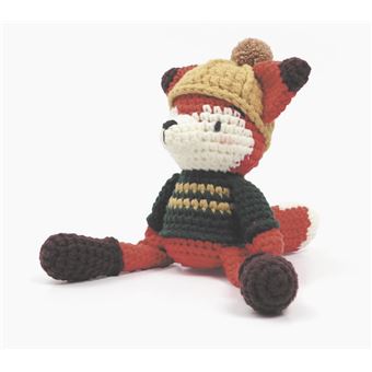 Ma Peluche Amigurumi renard en crochet - Graine Créative