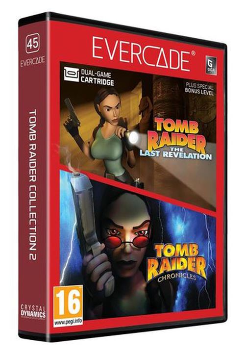 Evercade Cardridge - Tomb Raider Collection 2