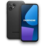 Fairphone 5 - 5G smartphone - double SIM - RAM 6 Go / Mémoire interne 128 Go - microSD slot - écran OEL - 6.46" - 2700 x 1224 pixels (90 Hz) - 2x caméras arrière 50 MP, 50 MP - front camera 50 MP - noir mat