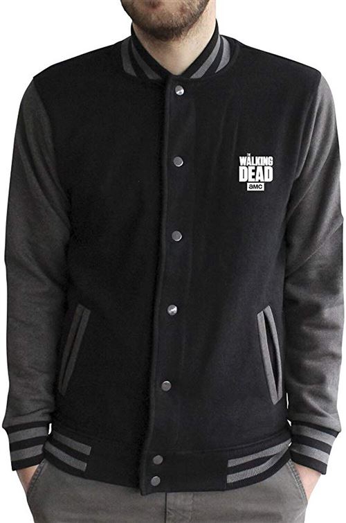 Teddy - The Walking Dead - Angel Wings - Homme - Noir Et Gris Xl