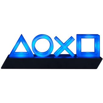 Lampe USB décorative à LED bleues Icons PlayStation 5 - Music reaction mode