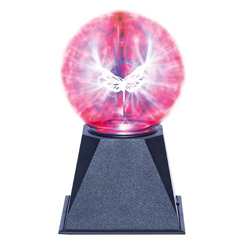 Fuzzix PLBS20 Boule Plasma 20cm - Mode Automatique ou Rythmé par le Son,  Alimentation Secteur, Lampe à Plasma Idéale pour Créer de l'Ambiance :  : Luminaires et Éclairage