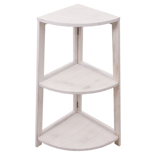 Mendler Blanc Étagère D'angle - Image 3