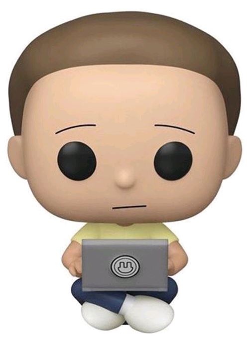 Figurine Funko Pop! N°742 - Rick Et Morty - Morty Avec Ordinateur