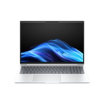 HP EliteBook 8 G1i Notebook AI - AI PC - conception de charnière à 174 degrés - Intel Core Ultra 7 - 255H / jusqu'à 5.1 GHz - Win 11 Pro - Arc Graphics 140T - 16 Go RAM - 512 Go SSD NVMe - 16" IPS 1920 x 1200 - Wi-Fi 6E, Bluetooth - argent glacé - cl - 1