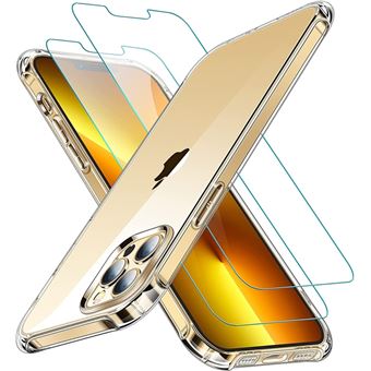 Coque IPhone 11 Pro Max Transparente + 2 Verres Trempés – Little Boutik – NEUF