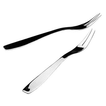Lot De 12 Fourchettes Anciennes En Inox - Idéales Pour Huîtres, Escargots Ou Crustacés