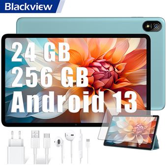 60€ sur Blackview Tab 10 Wifi Tablette Tactile 10.1 pouces Android 13  2.4G+5G Wifi, RAM 16 Go ROM 256 Go/SD 1 To 7680mAh Tablette PC - Gris -  Tablette tactile - Achat & prix