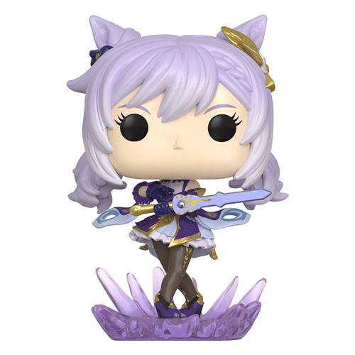 Funko Violet Figurine De Collection Vynil Genshin Impact Keqing - Image 4