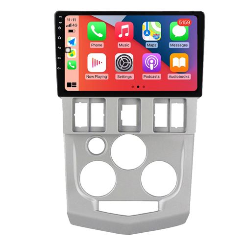 Autoradio Multimédia RoverOne Android CarPlay Android Auto GPS pour Renault Logan L90 2004-2009