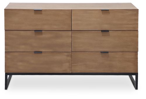 Commode 6 tiroirs Panara Chêne Clair