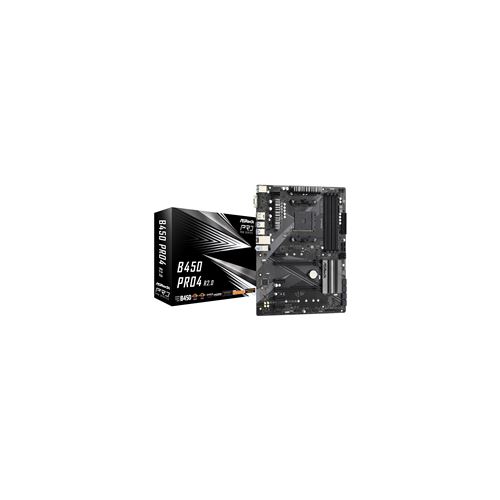 Carte mère Asrock B450 Pro4 R2.0 Socket AM4 ATX AMD B450