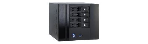 Inter-Tech IPC SC-4004 - USFF - mini ITX - pas d'alimentation (FlexATX) - USB