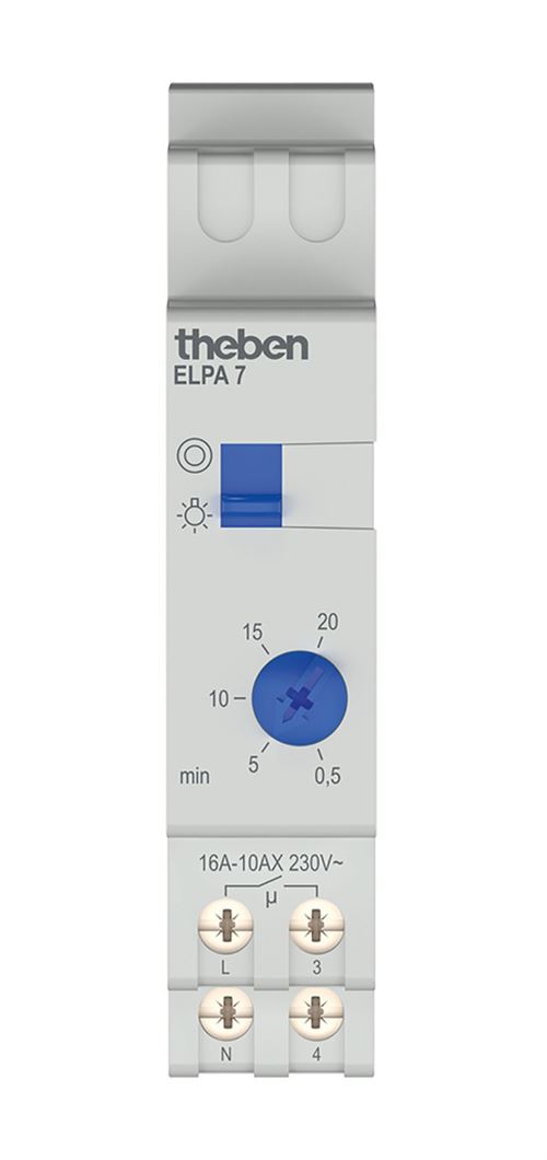 Theben - Minuteur électronique ELPA 7 - 30 secondes à 20 minutes - Blanc - Image 3