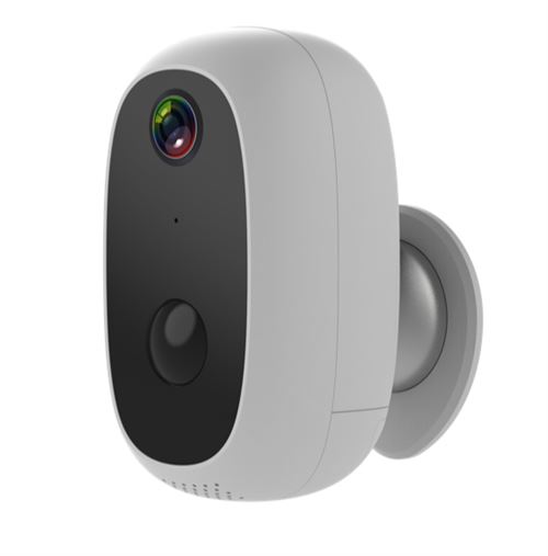 VOLTMAN - Caméra extérieure connectée avec détecteur de mouvement, vision de nuit et haut parleur (MoovE) WiFi