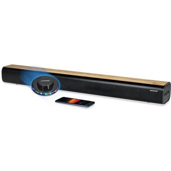 Barre de son Bluetooth COSY THOMSON SB402BT, Entrée TV AUDIO, Câble Optique, Egaliseur, Bluetooth - 200W, Télécommande, Ovni LED - 1