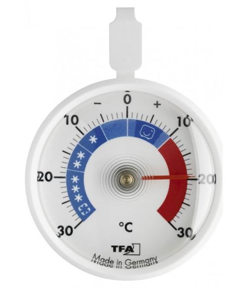 Thermomètre TFA Thermomètre de refroidissement analogique 14.4006 blanc