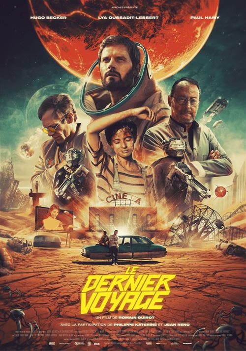 Le Dernier Voyage - 2021 - Alexandre Astier - 116x158cm - Affiche de cinéma originale pliée
