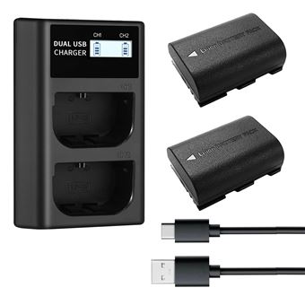 Chargeur Double Patona Avec 2 Batteries LP-E17 Pour Canon EOS RP Et Autres - Neuf