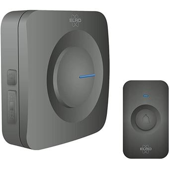 ELRO DB2000 Sonnette de porte sans fil - avec 2 récepteurs compacts