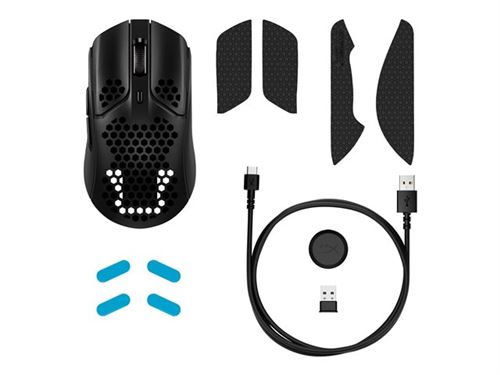 HyperX Pulsefire Raid Gaming - Souris - ergonomique - 11 boutons