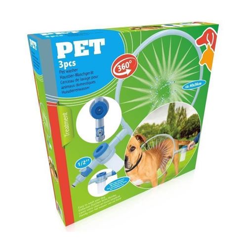 Cerceau de lavage pour 360? - En ABS et avec distributeur de savon - Pour chien