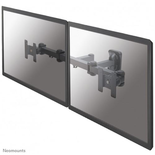 Neomounts by Newstar FPMA-W960D - Support - full-motion - pour 2 écrans LCD - noir - Taille d'écran : 10-27 - montable sur mur