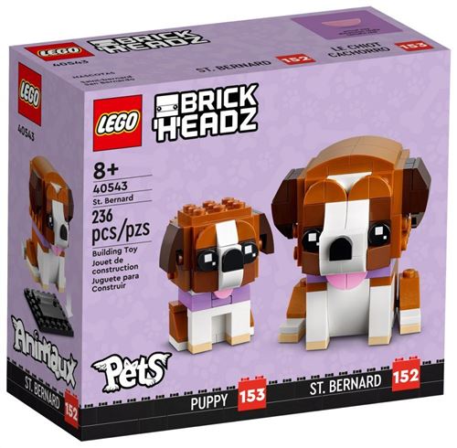 Lego® 40543 Brickheadz™ Les Saint-Bernards