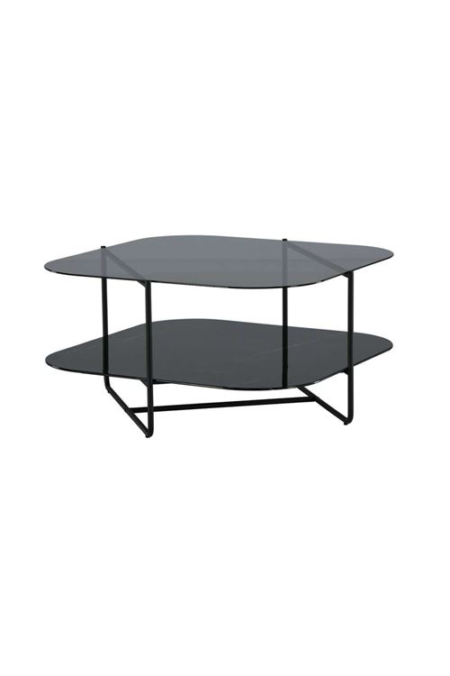 Non Communiqué Noir Un-Line Table De Canapé
