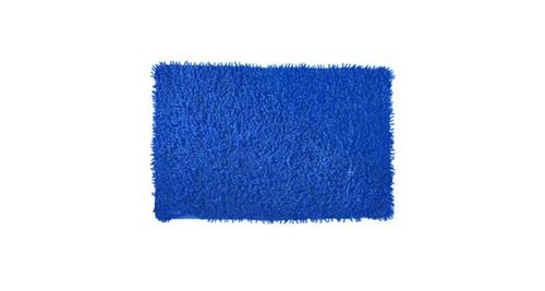 Msv tapis de bain coton 40x60cm bleu marine