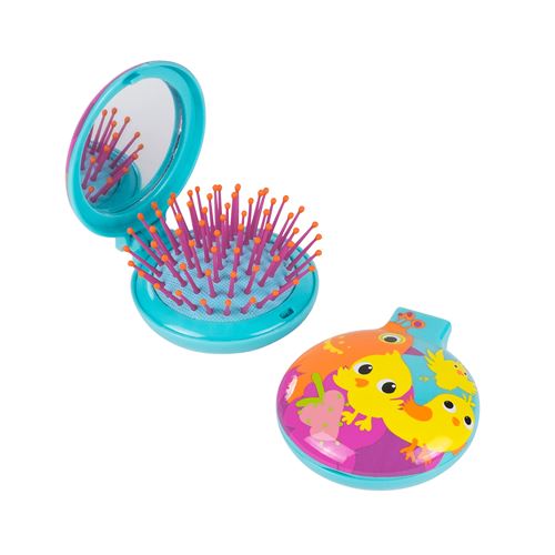 Brosse à cheveux miroir 2 en 1 - Lady Retro Enfants Cocotte  - Pylones